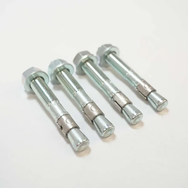 4 stuks Fixankers M12x110 mm voor beschermpaal